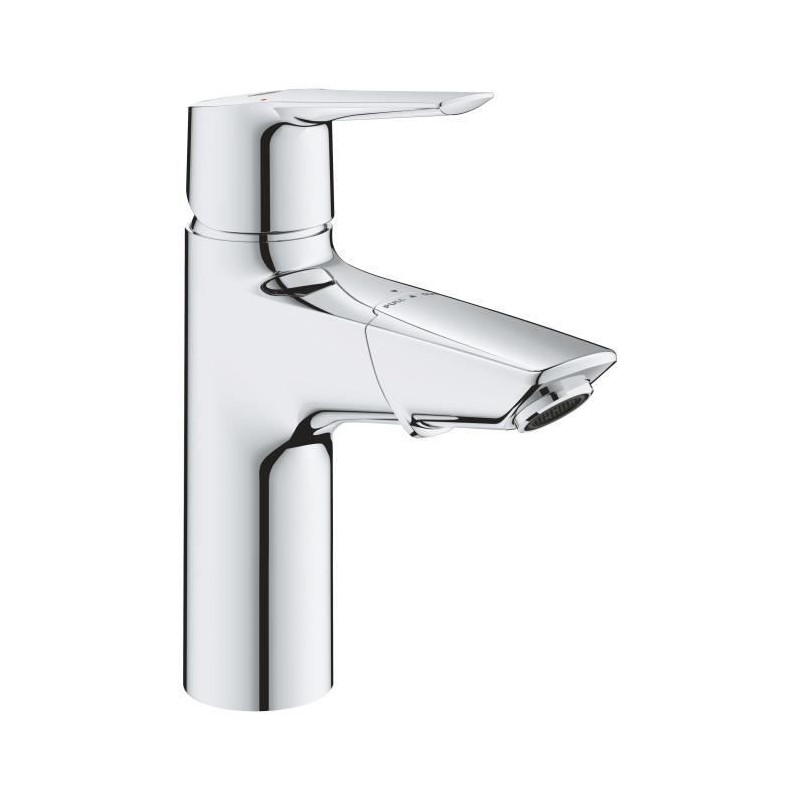 GROHE QUICKFIX Mitigeur monocommande lavabo de salle de bains Start, douchette extractible Mousseur économie d'eau taille M 242