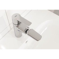 GROHE QUICKFIX Mitigeur monocommande lavabo de salle de bains Start, douchette extractible Mousseur économie d'eau taille M 242