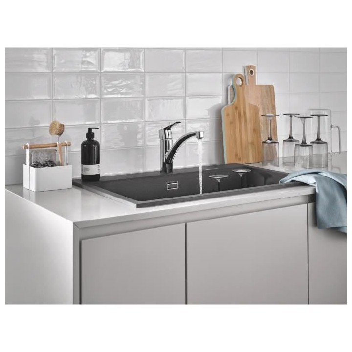 GROHE QUICKFIX Start Robinet de cuisine évier Start, rotation 140°,