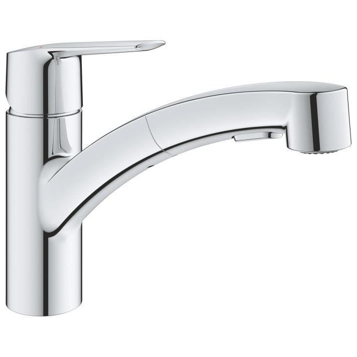 GROHE QUICKFIX Start Robinet de cuisine évier, douchette extractible,