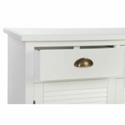 Caisson à Tiroirs DKD Home Decor Blanc Bois Romantique 85 x 40 x 92 cm