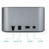 Dock Station Dual TooQ TQDS-805G 2.5"-3.5" HDD/SSD SATA USB 3.0 Gris