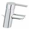 GROHE Robinet de salle de bains lavabo Feel, tirette, bonde clic clac incluse, robinet mousseur économique d'eau, taille S, 325