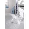 GROHE Robinet de salle de bains lavabo Feel, tirette, bonde clic clac incluse, robinet mousseur économique d'eau, taille S, 325