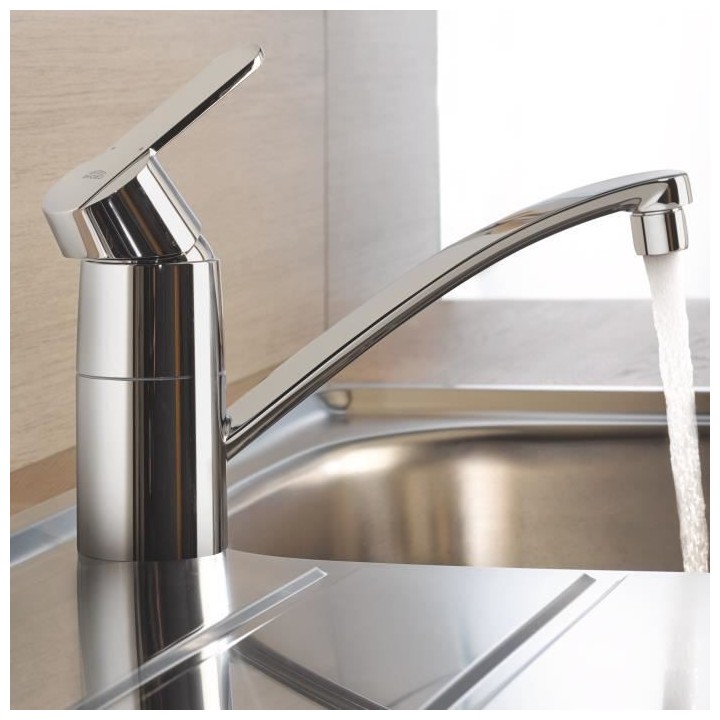 GROHE Mitigeur monocommande Evier Get Chromé 32891000