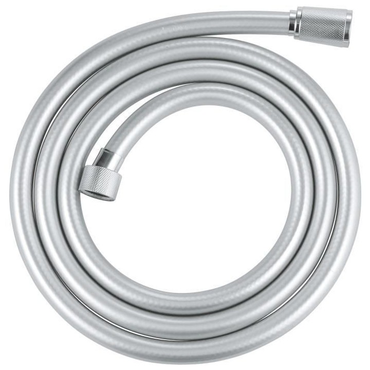 GROHE Flexible tuyau de douche salle de bains VitalioFlex Silver, 1750
