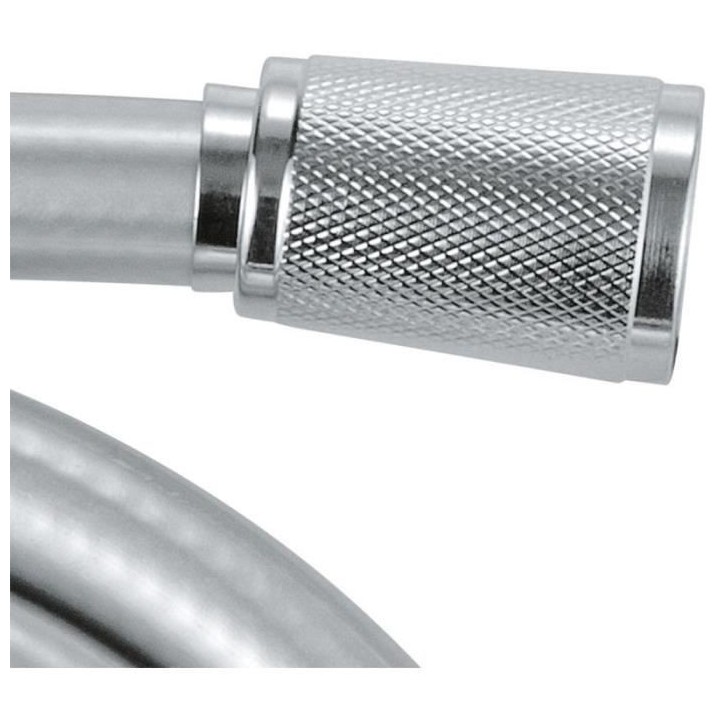 GROHE Flexible tuyau de douche salle de bains VitalioFlex Silver, 1750