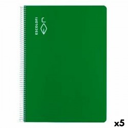 Cahier ESCOLOFI Vert A4 Din...