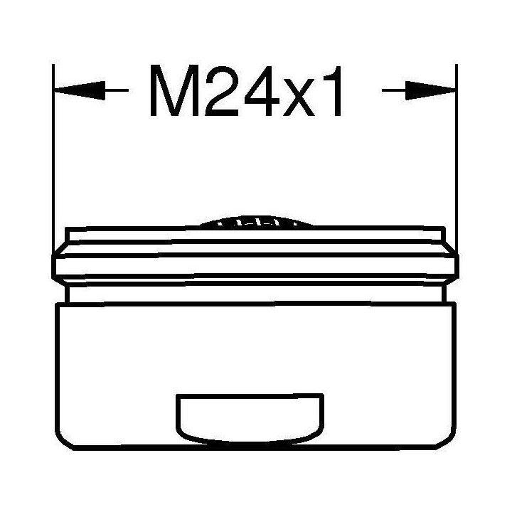 GROHE Aérateur Chromé 40451000