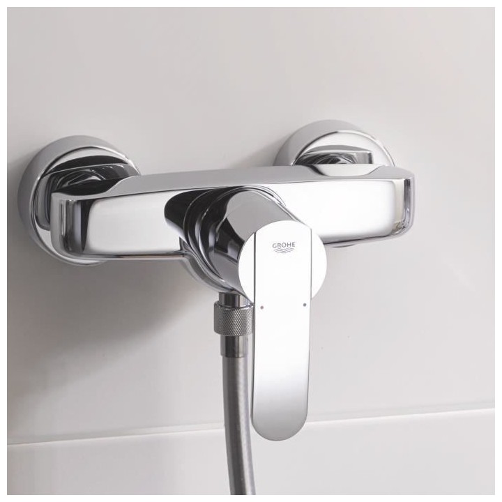 GROHE Mitigeur monocommande Douche Wave Cosmopolitan, montage mural, r