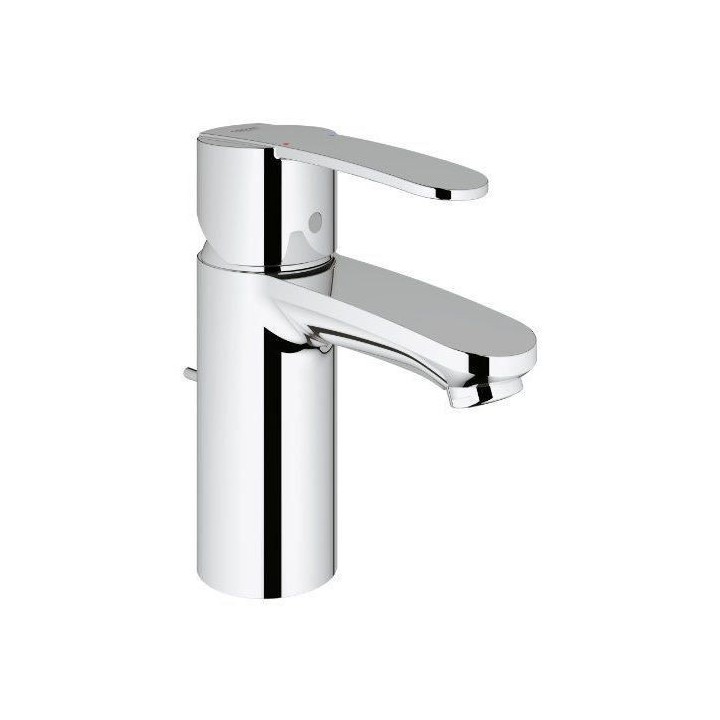 GROHE Mitigeur monocommande Lavabo Taille S Wave Cosmopolitan Chromé