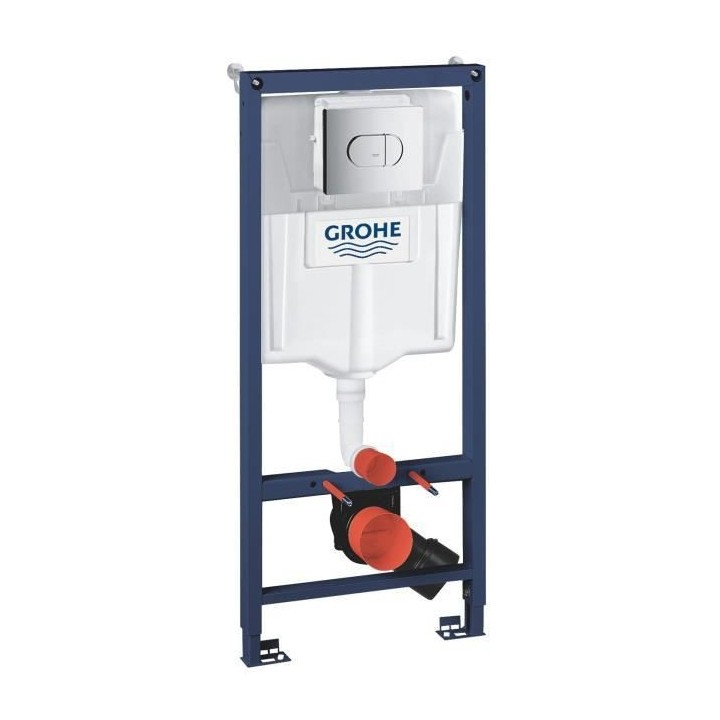 GROHE Bâti Support WC Solido 3 en 1, 1,20m, Bâti Support Encastré,