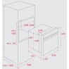 Four à pyrolyse Teka HBC625P 44 L Display LED 2615W Acier inoxydable