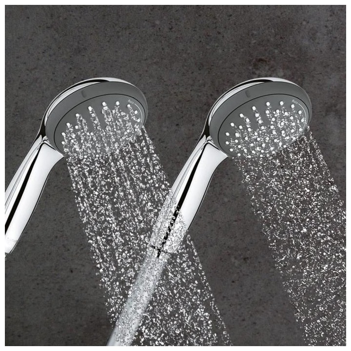 GROHE Ensemble de douche 2 jets avec support mural Vitalio Start 100 C