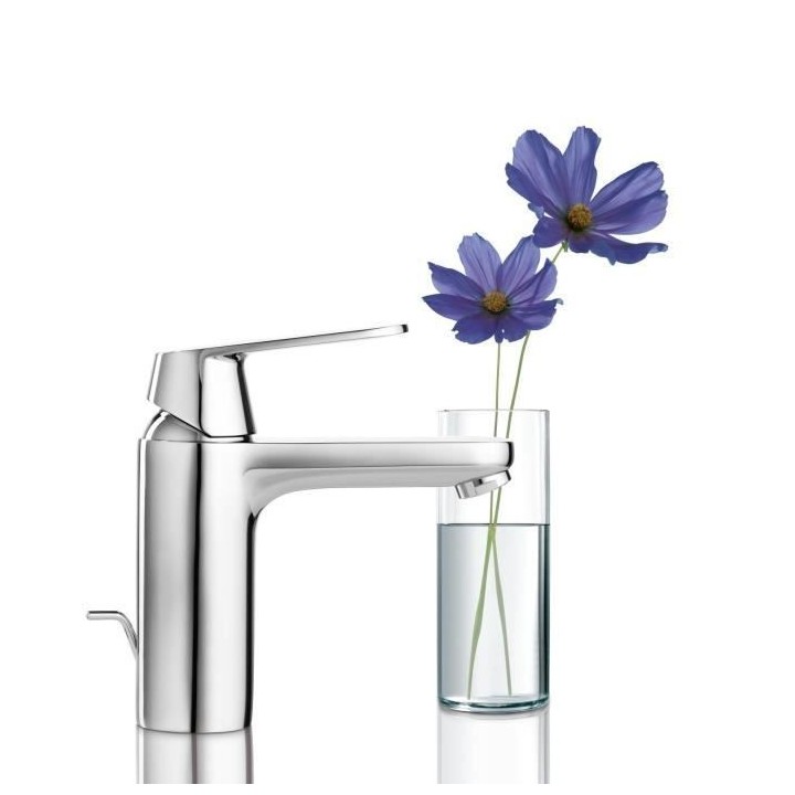 GROHE Mitigeur lavabo Eurosmart Cosmopolitan 23325000 - Bec fixe - Eco