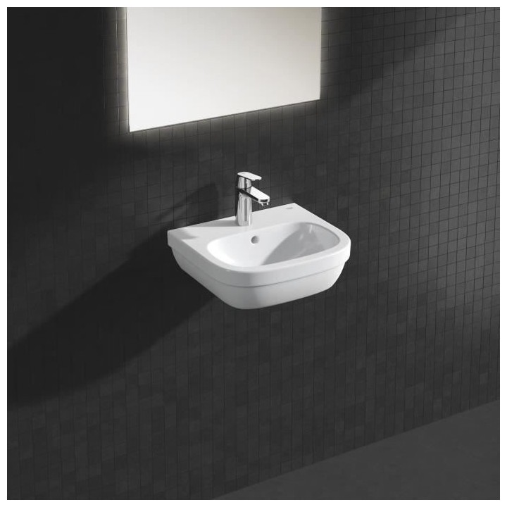 GROHE Mitigeur lavabo Eurosmart Cosmopolitan 23325000 - Bec fixe - Eco
