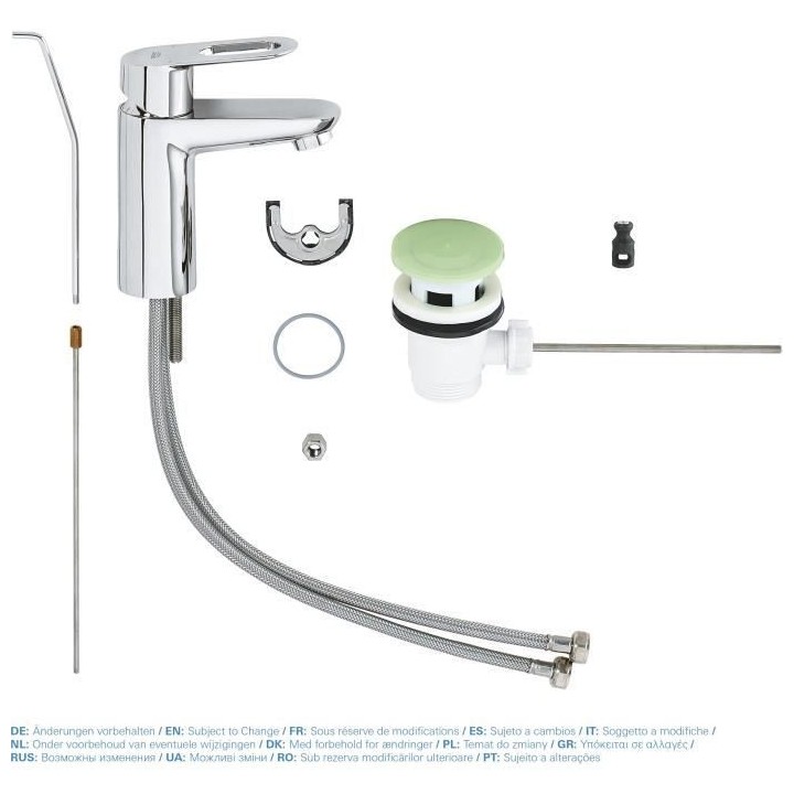 Mitigeur de lavabo monocommande Bauloop taille S - GROHE - 23335000