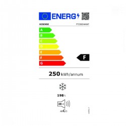 Congélateur Hisense FT258D4AWF Blanc (80,2 x 55,9 x 85,4 cm)