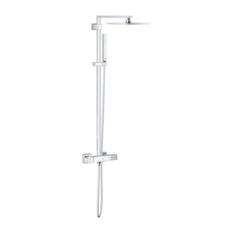 GROHE Colonne de douche Euphoria Cube XXL 230 1 jet 26087000 -Mitigeur thermostatique - Limiteur de température et de débit -C