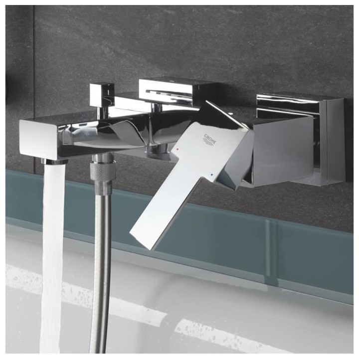 GROHE Mitigeur monocommande Bain / Douche Sail Cube Chromé 23438000