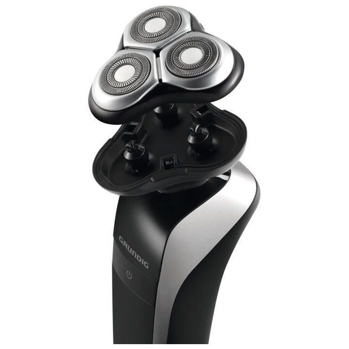 GRUNDIG MS7640 - Rasoir a tetes pivotantes - Autonomie 50min - Peau se