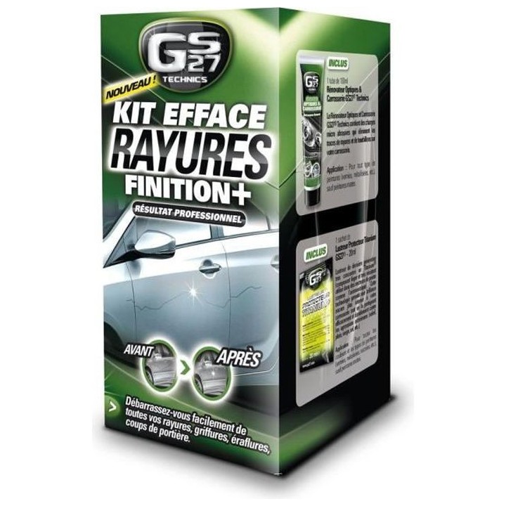 GS27 Kit Efface Rayures Finition+ - 8 pieces