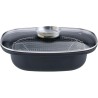 GSW Cocotte avec panier friture et couvercle - 40 x 25 cm - Acier carbone - Tous feux dont induction