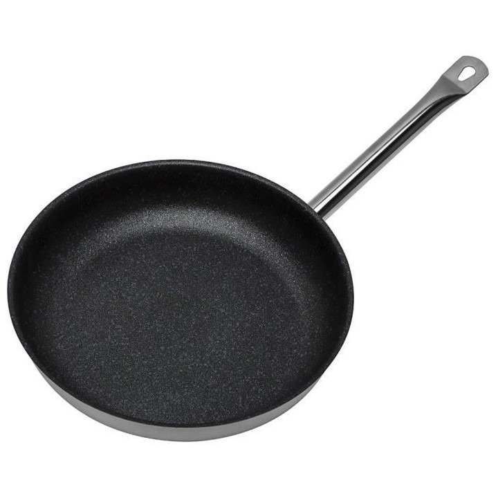 GSW 975414 - Poele PROFILE Pro - 28cm - Inox 1810 - Fond antiadhésif