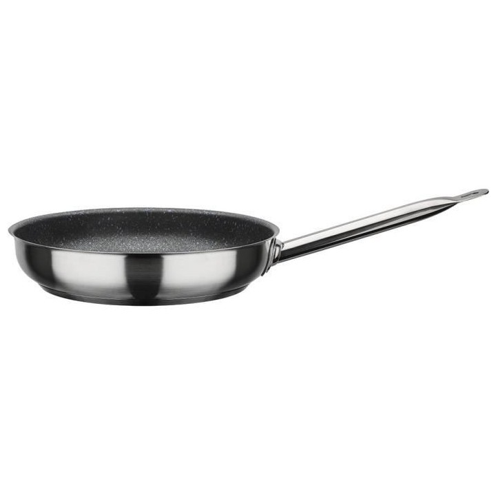 GSW 975414 - Poele PROFILE Pro - 28cm - Inox 1810 - Fond antiadhésif