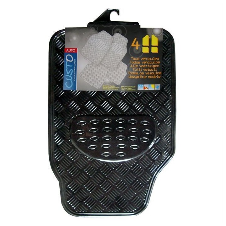 Tapis pvc METALIC noir