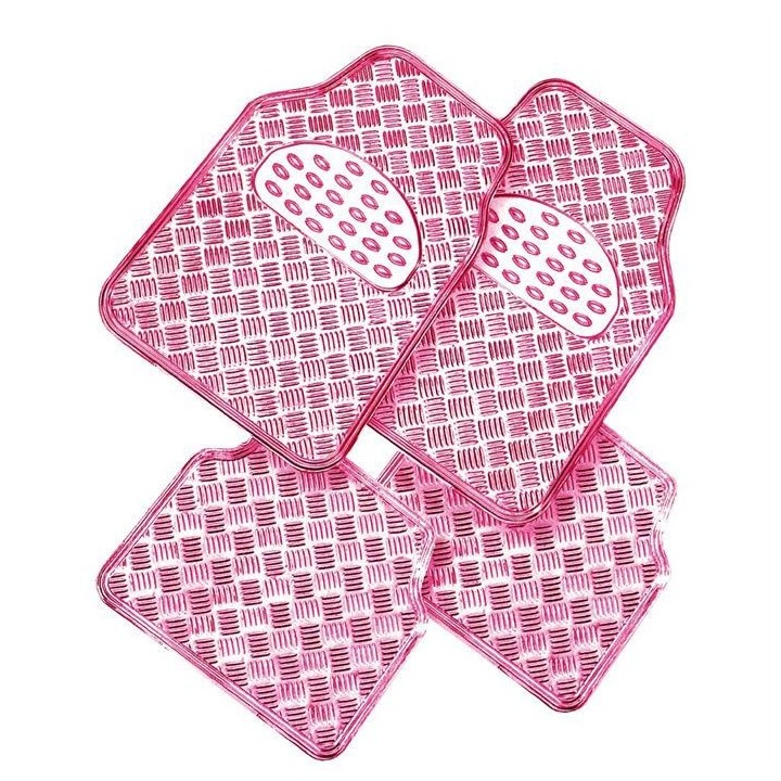 Tapis pvc METALIC rose