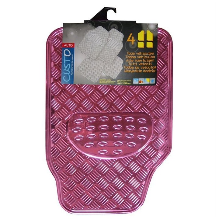 Tapis pvc METALIC rose