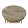 Table d'appoint DKD Home Decor Métal Bois de manguier (40 x 40 x 45 cm)