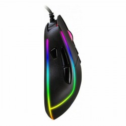 Souris Gaming avec LED CoolBox DeepDarth RGB 6400 dpi 30 ips Noir