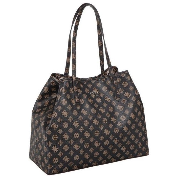 GUESS Sac femme Vikky large tote Marron
