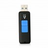 Pendrive V7 J153269 USB 3.0 Bleu Noir 8 GB