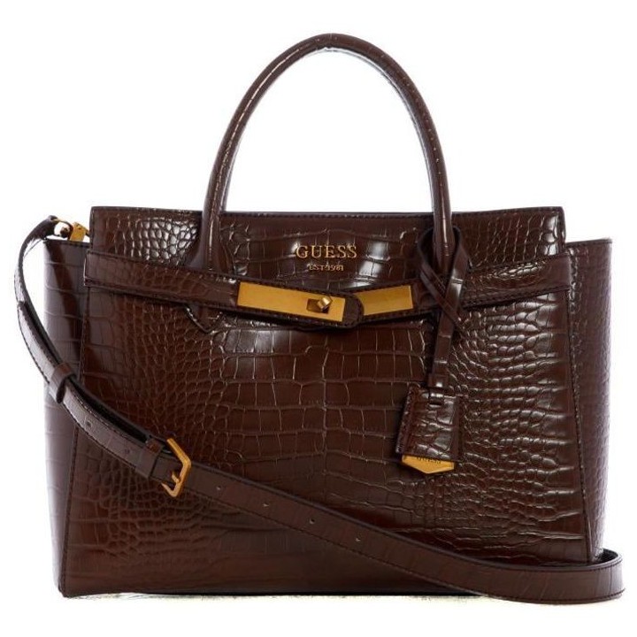 GUESS Sac femme Maimie Hobo Marron