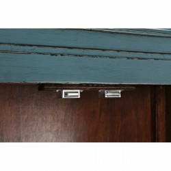 Armoire DKD Home Decor Noir Bleu ciel 108 x 50 x 173 cm