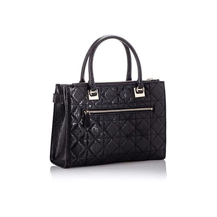 GUESS Sac femme Kobo Status Satchel Noir