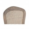 Chaise DKD Home Decor Gris Bois Polyester Rotin (53 x 49 x 95 cm)