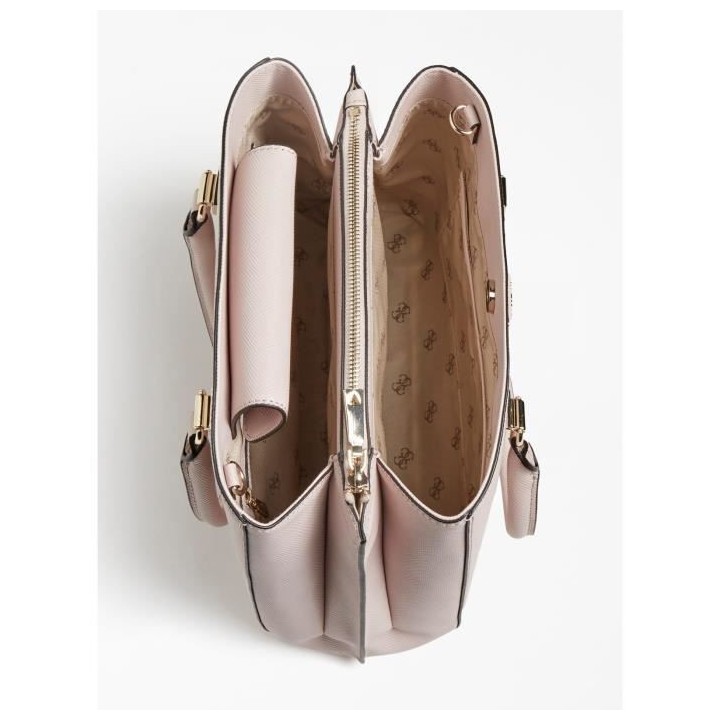 GUESS Sac femme Alexie Satchel Rose