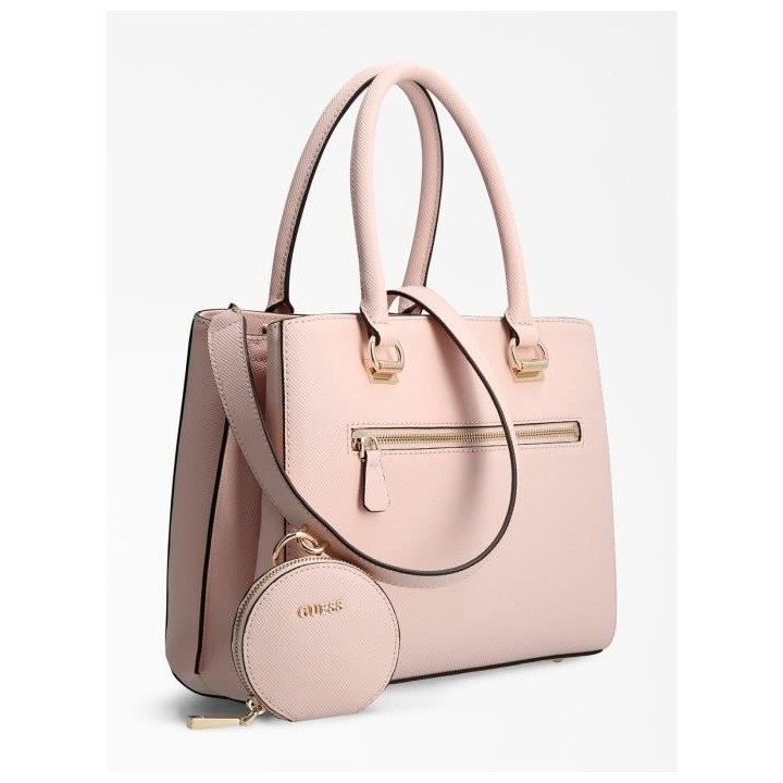 GUESS Sac femme Alexie Satchel Rose