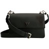 GUESS Sac femme Alexie Crossbody flap Noir