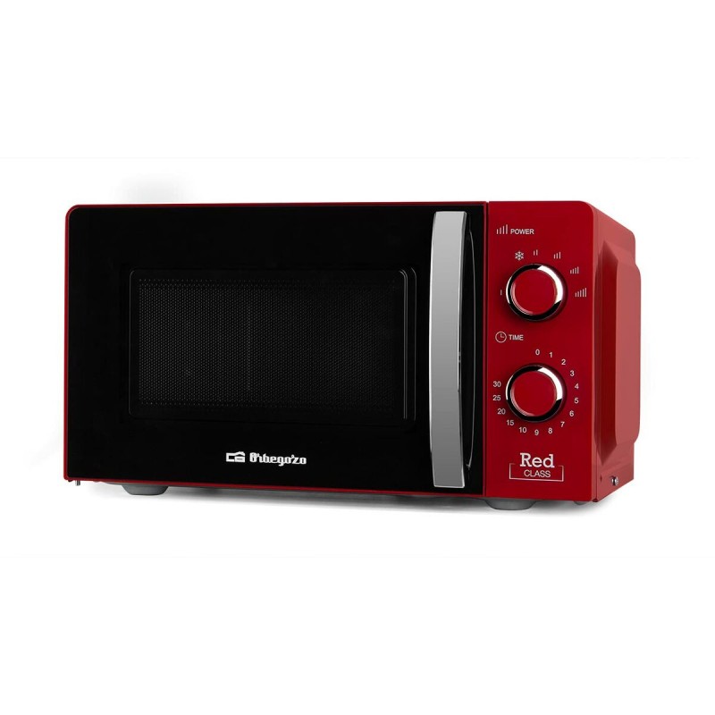 Micro-ondes Orbegozo 17675 OR Rouge Multicouleur 700 W 20 L