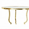 Table d'appoint DKD Home Decor Miroir Doré Métal (41 x 41 x 64 cm)