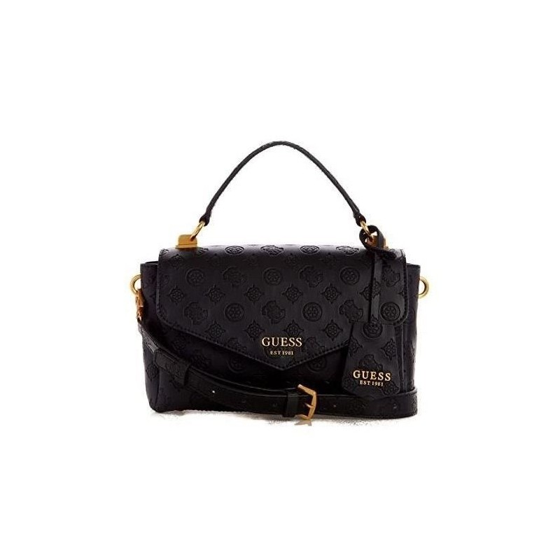 GUESS Sac femme Zanelle Bucket Noir