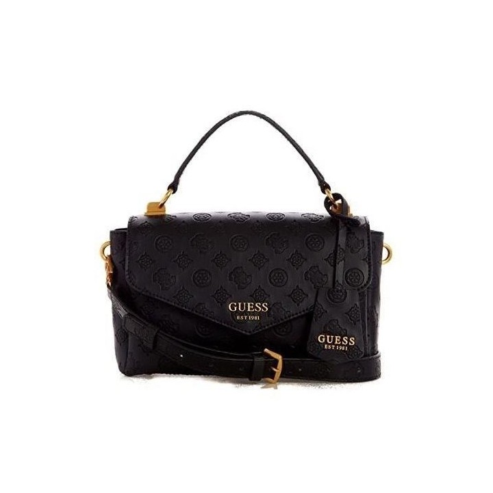 GUESS Sac femme Zanelle Bucket Noir