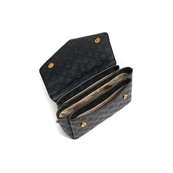 GUESS Sac femme Zanelle Bucket Noir