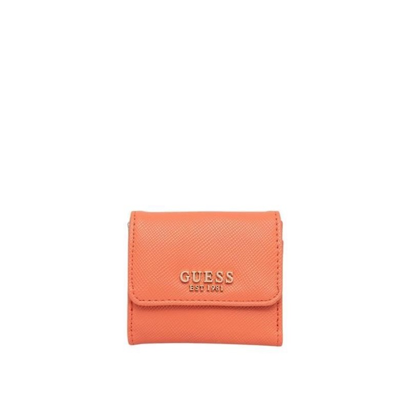 GUESS Sac femme Laurel SLG Card & co Corail