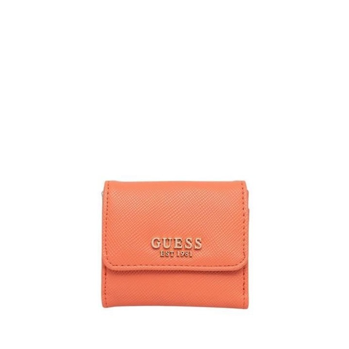 GUESS Sac femme Laurel SLG Card & co Corail